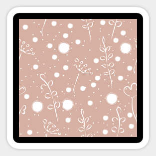 Floral Pattern Sticker